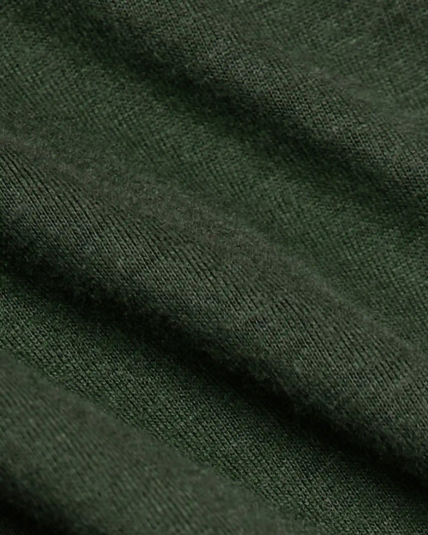 Dark Olive Classic Long Sleeve Crew Neck