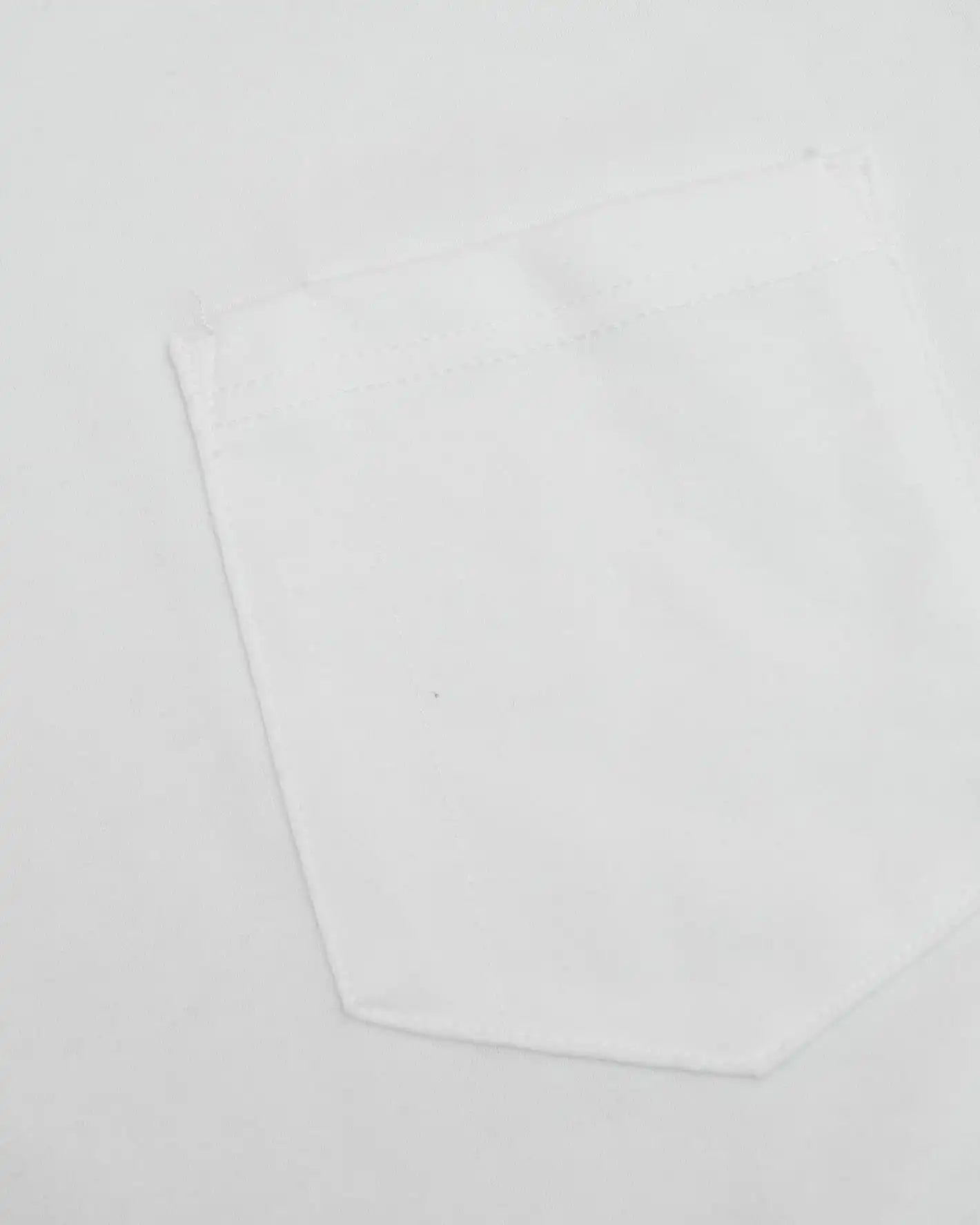 White Tall Heavyweight Long Sleeve Pocket Crew 4-Pack