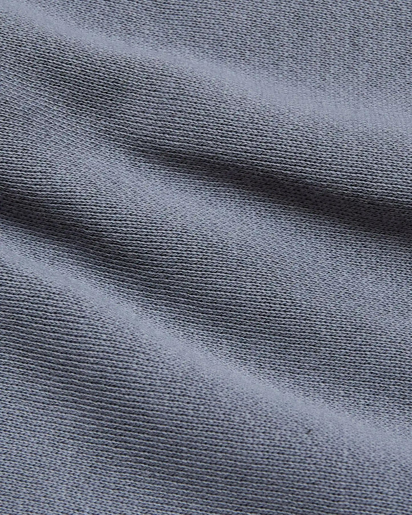 Dusty Blue Fleece French Terry Pullover Hoodie