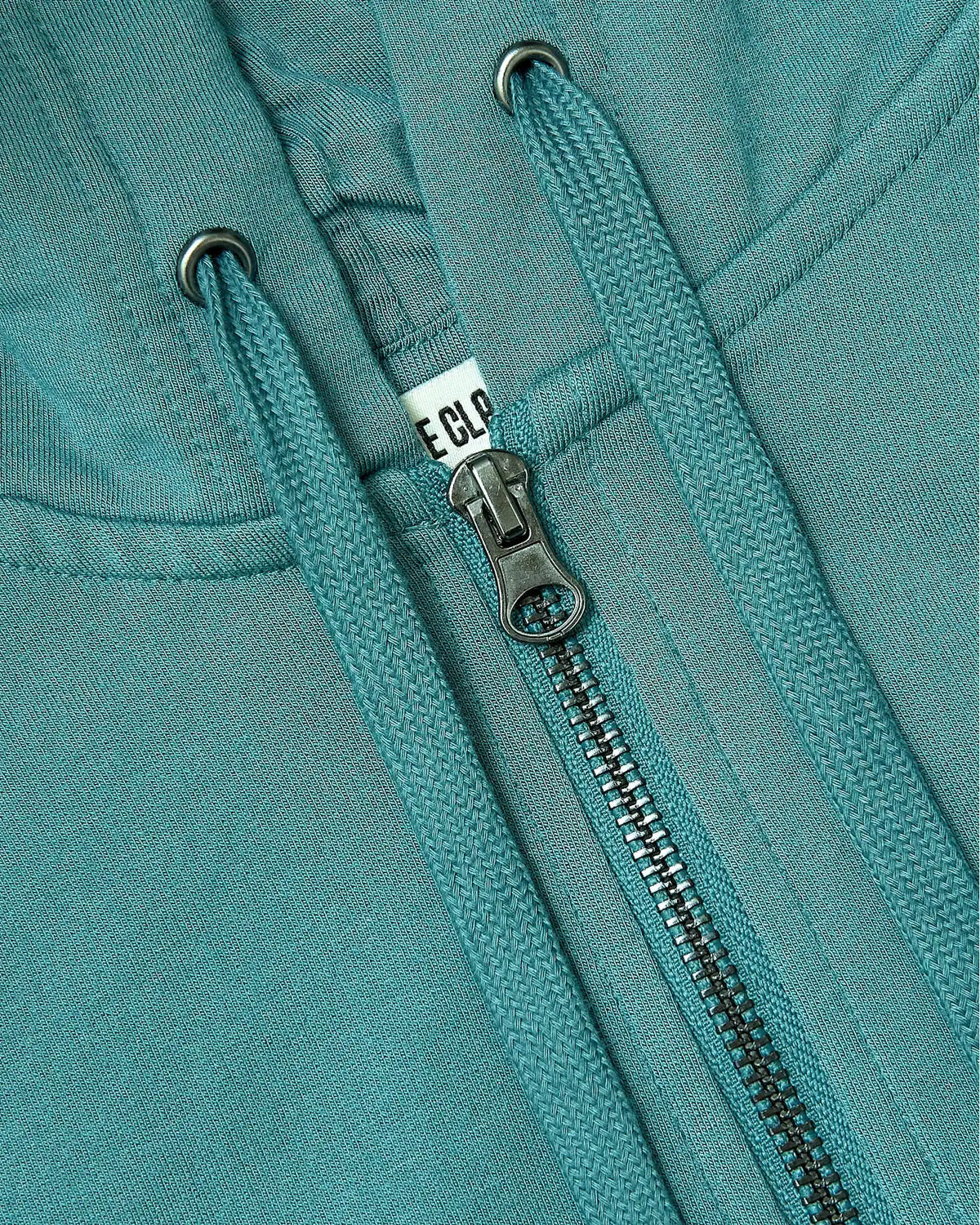 Womens Stormcloud Crop Zip Hoodie