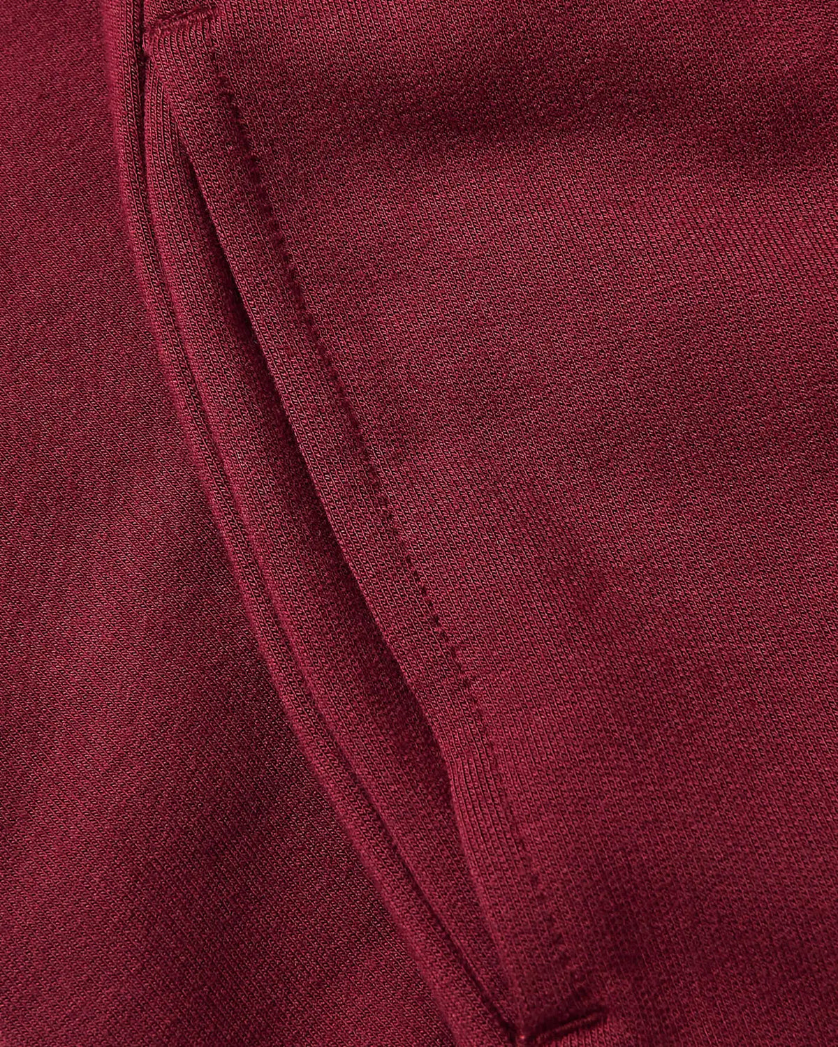 Girls Dark Maroon Slouch Pullover Crew & Relaxed Jogger 2-Pack