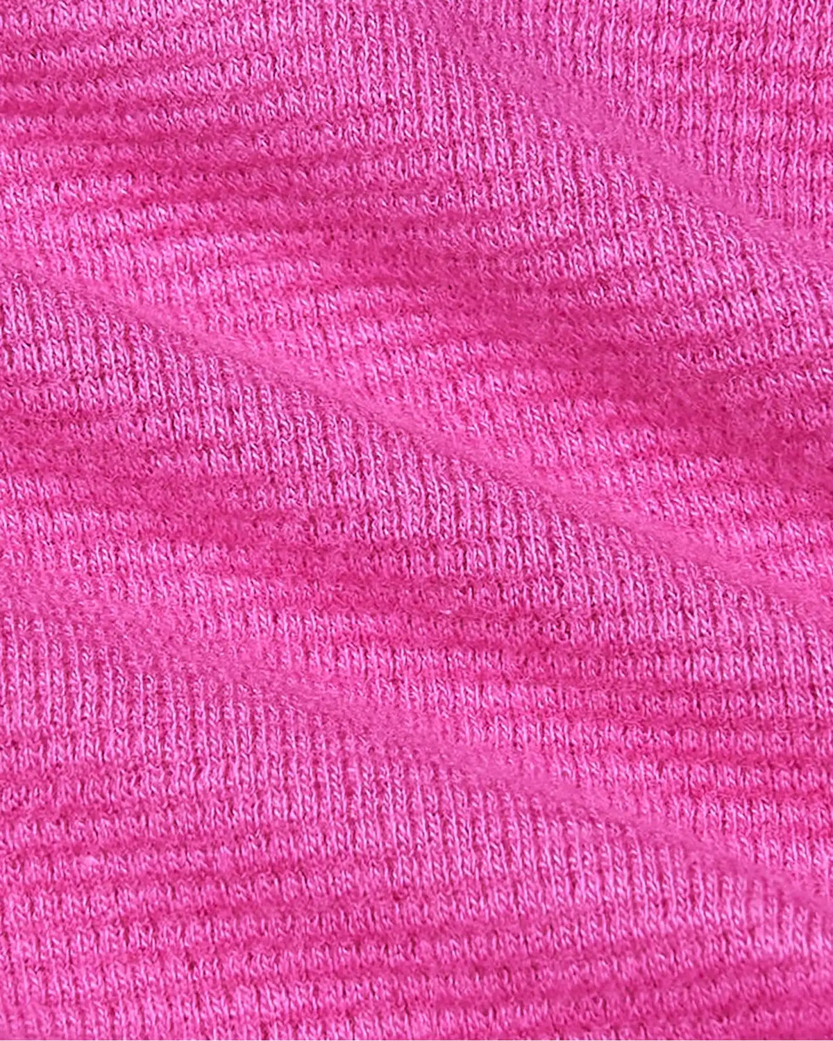 Girls Electric Fuchsia Waffle Long Sleeve Henley & Waffle Leg Pants 2-Pack