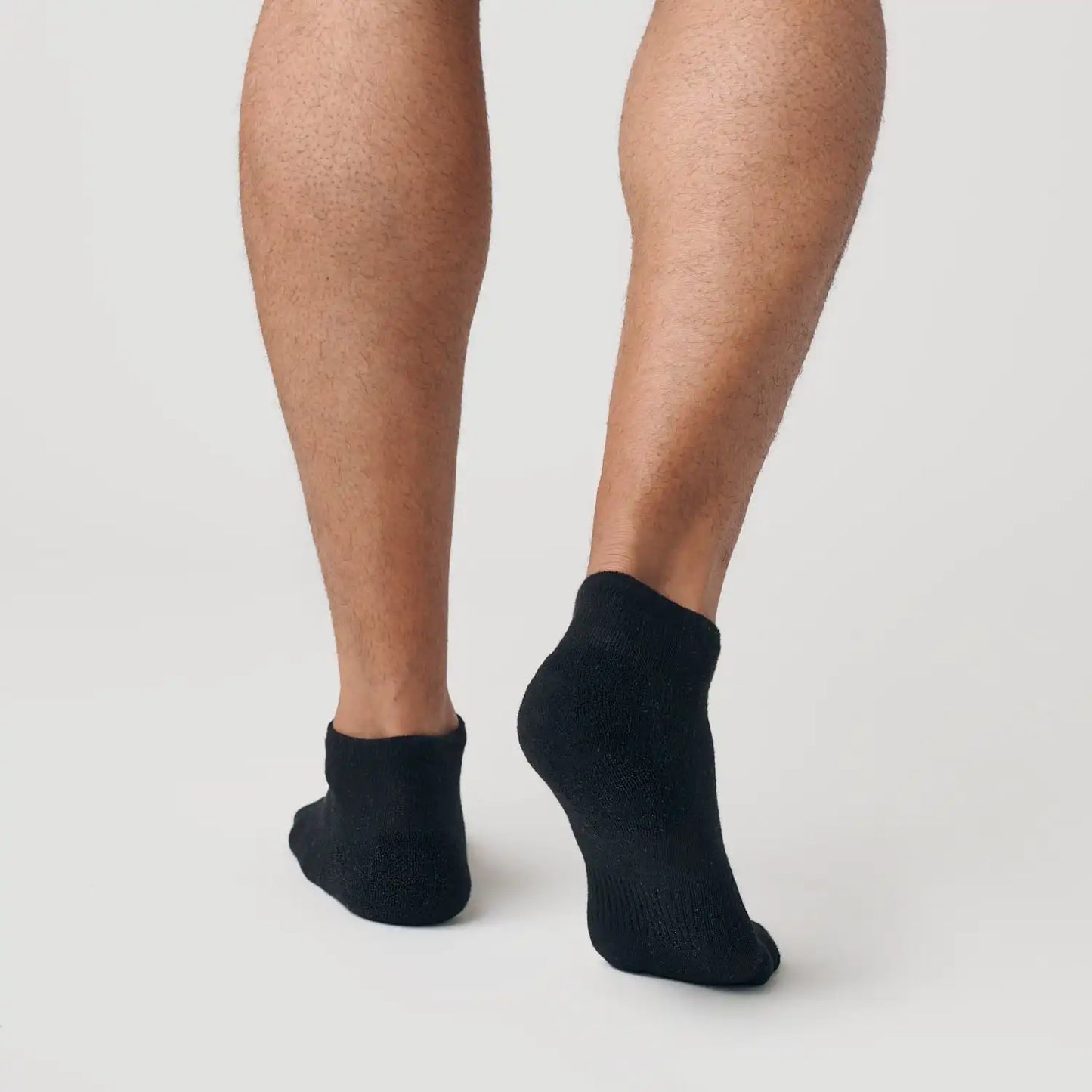 Black Ankle Socks 12-Pack