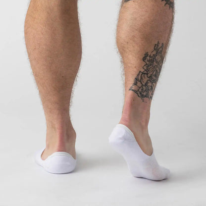 White Never Show Socks 3 Pack