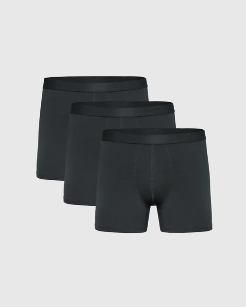 Carbon Boxer Trunks 3-Pack