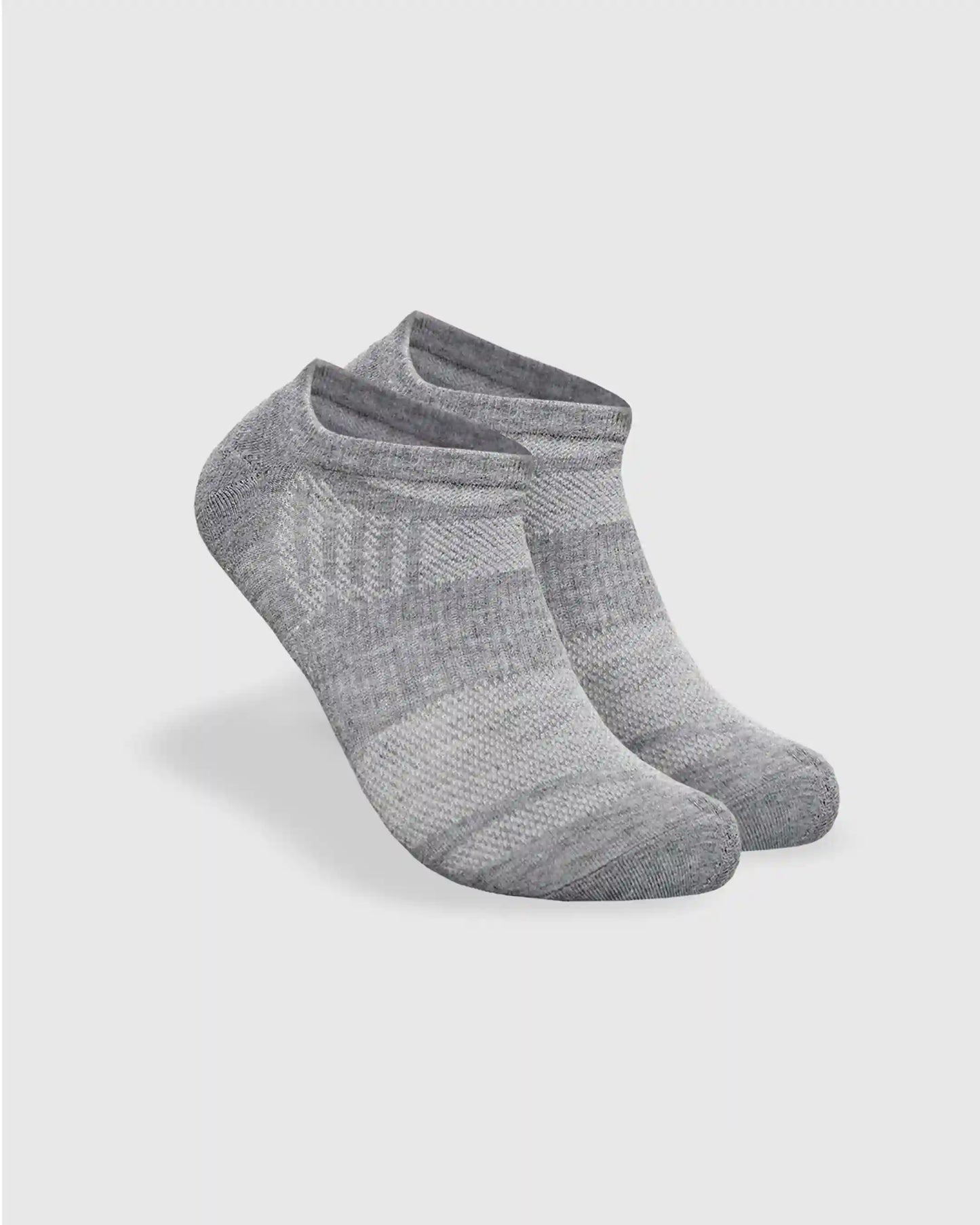Heather Gray Ankle Sock Single