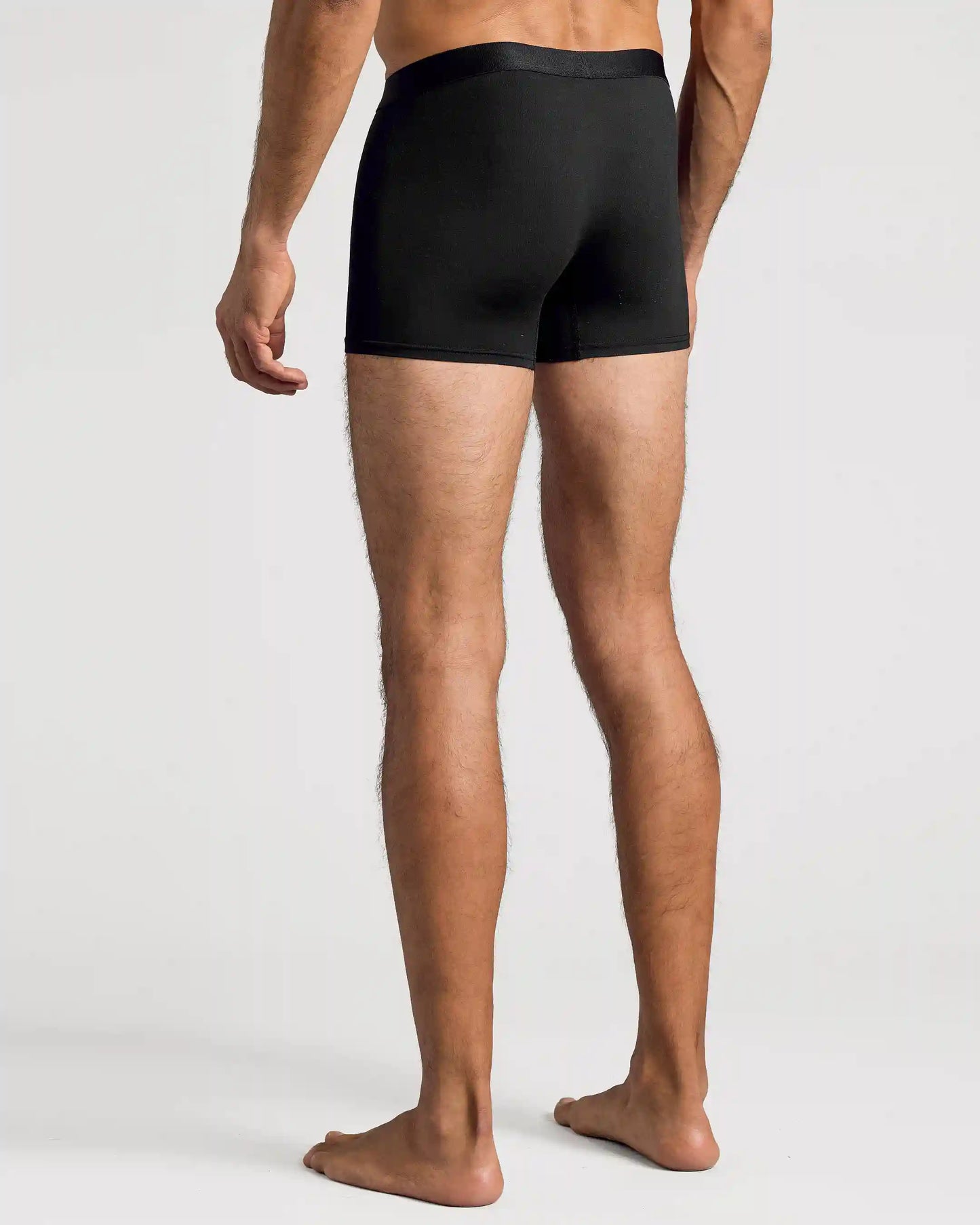 Black Boxer Trunks W/ Fly 12-Pack