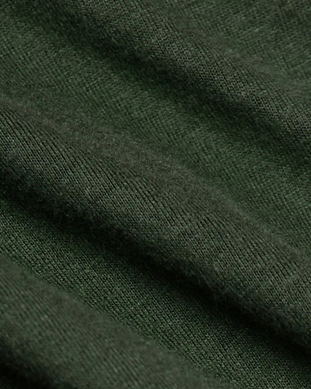 Dark Olive Classic Long Sleeve Crew Neck