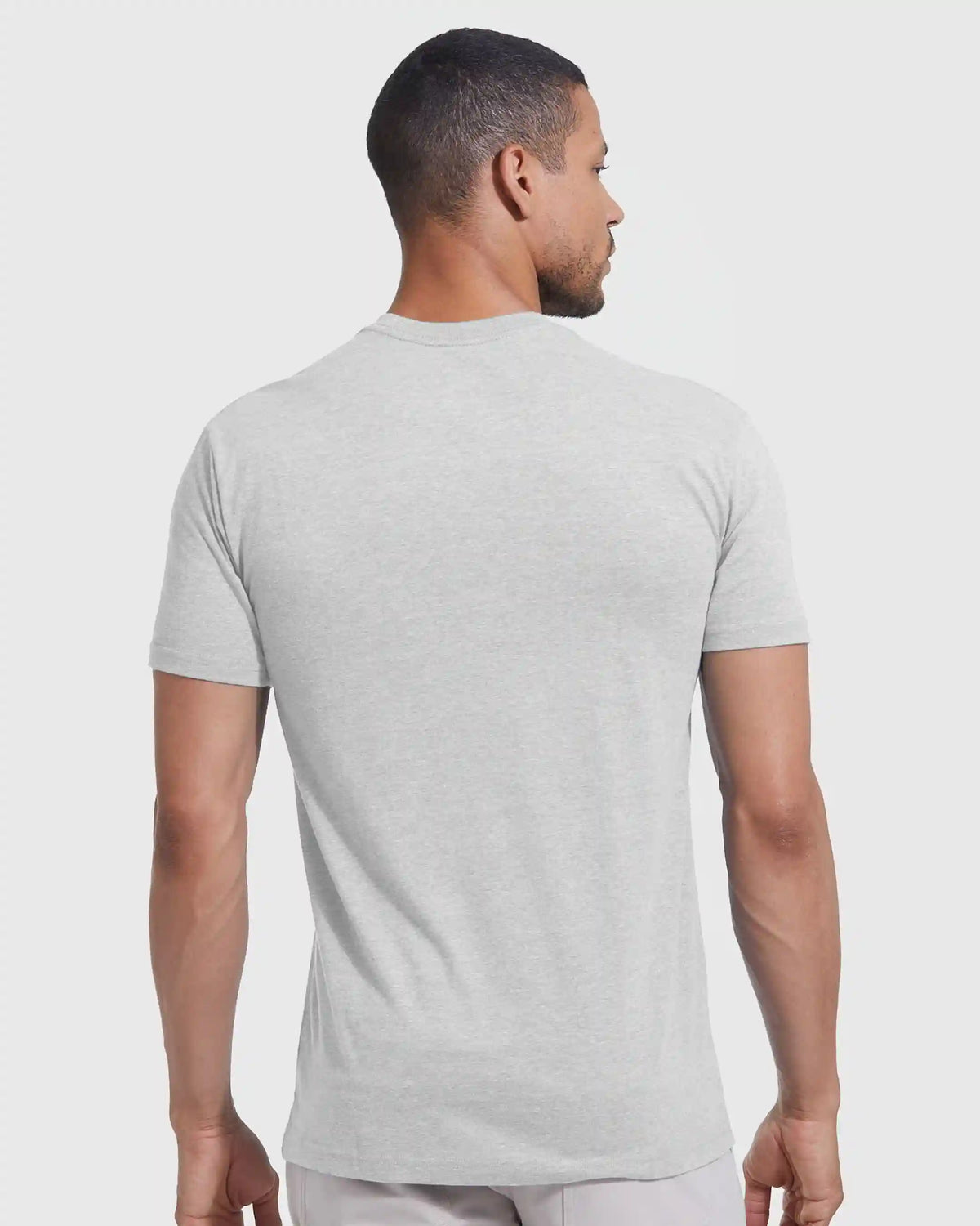 Light Heather Gray Classic Crew Neck
