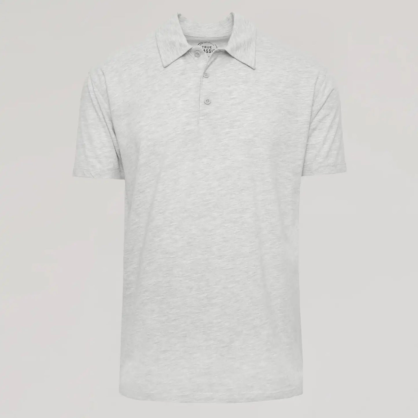 Light Heather Gray Classic Polo