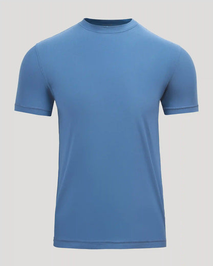 Azul Active Crew Neck Tee