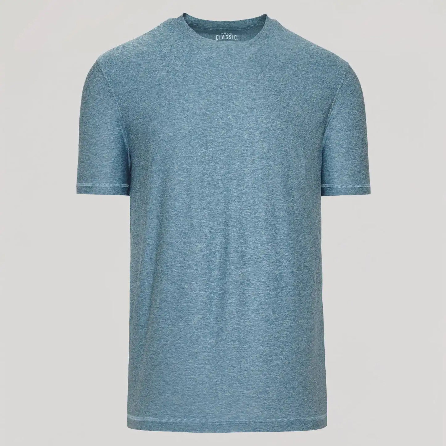 Heather Indigo Active Crew Neck Tee