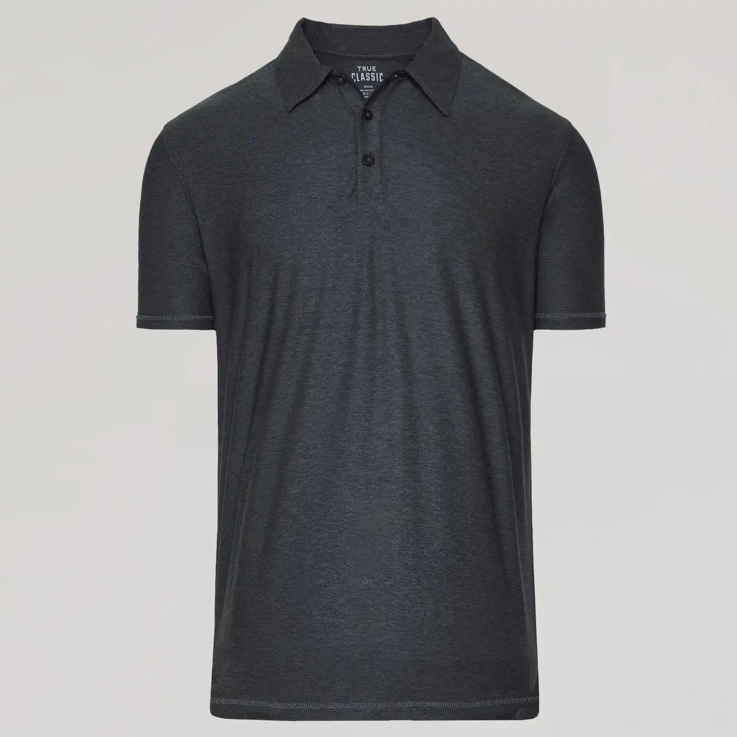 Charcoal Heather Gray Active Polo 2.0