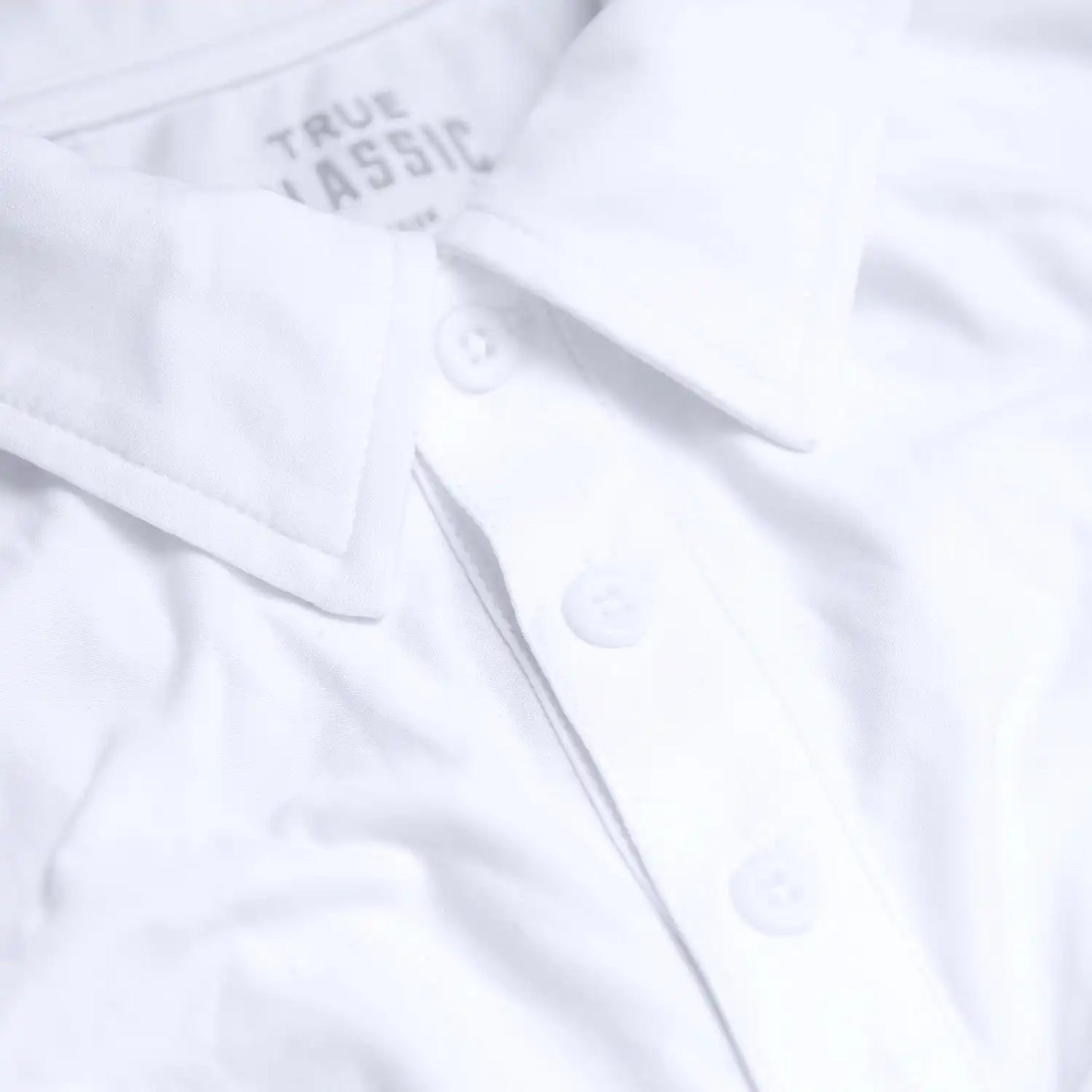 White Active Polo