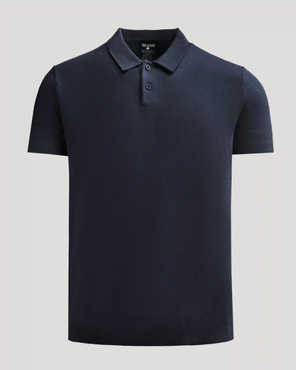 Navy Dressy Polo