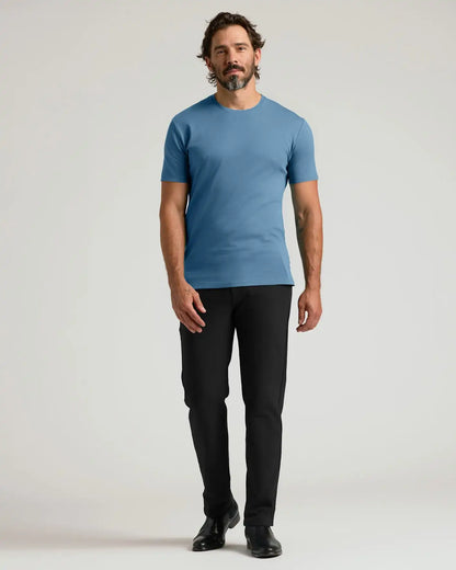 Pima Cotton Blend Crew 2-Pack