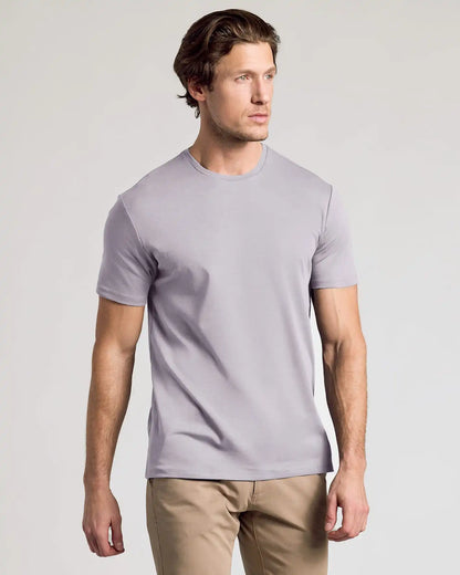 Pima Cotton Blend Crew 2-Pack