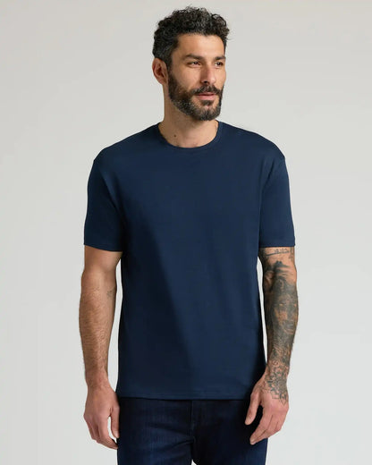 Pima Cotton Blend Crew 4-Pack
