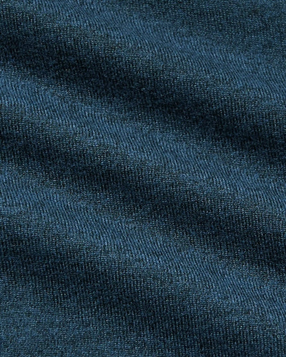 Dark Heather Navy Short Sleeve Comfort Knit Shirt