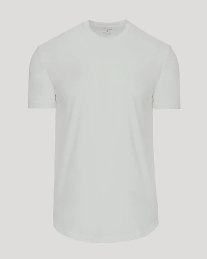 Vapor Curved Hem Classic Crew Neck