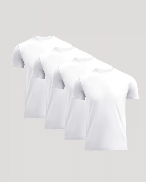 Pima Cotton Blend Crew 4-Pack