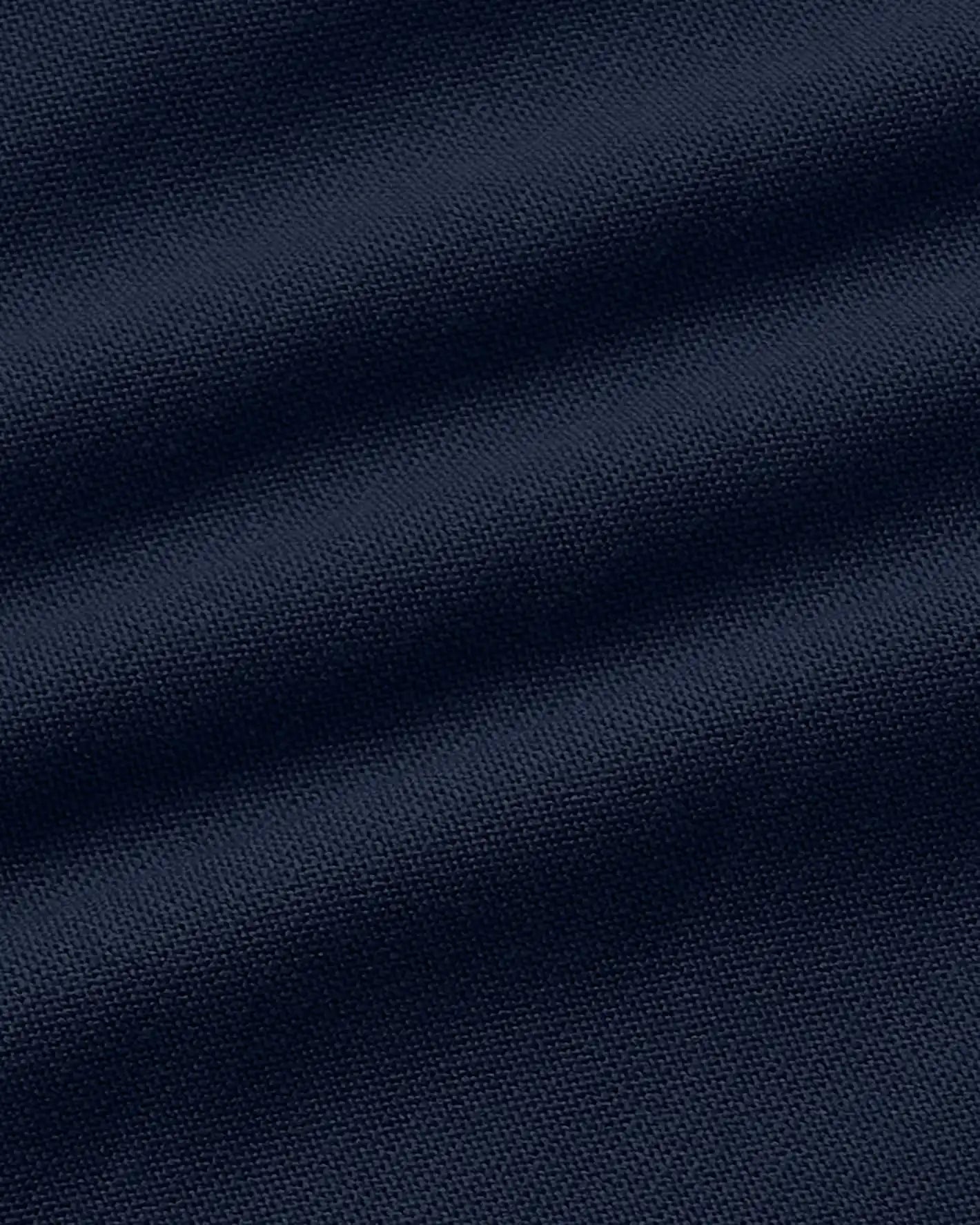 Navy Active Curved Hem Crew