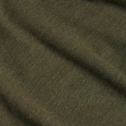 Heather Military Green Classic V-Neck