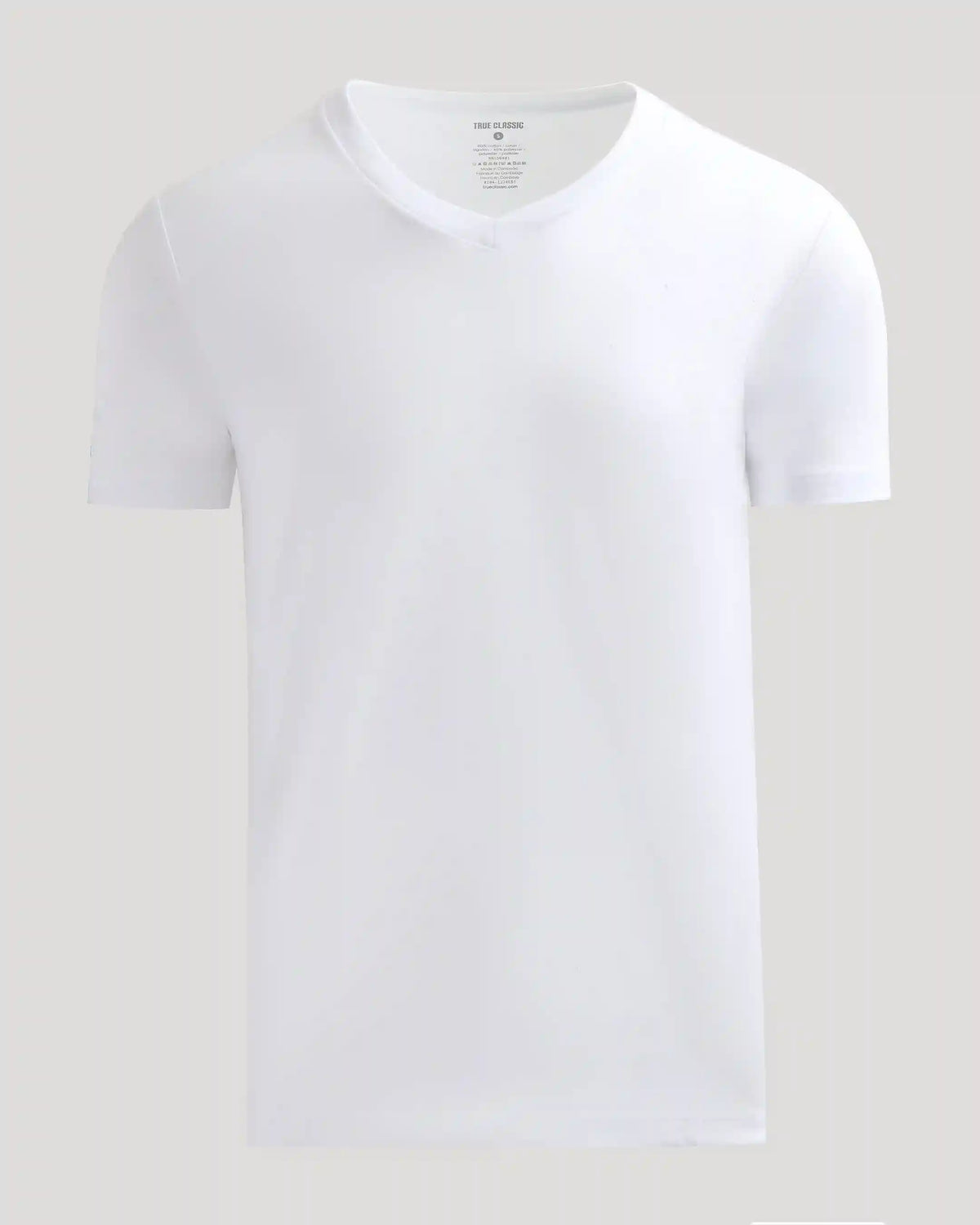 White Classic V-Neck