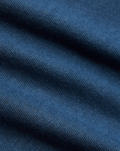 Deep Sea Blue Long Sleeve T Shirt