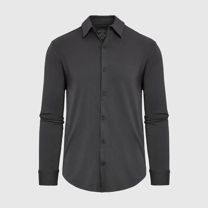 Carbon Long Sleeve Knit Shirt