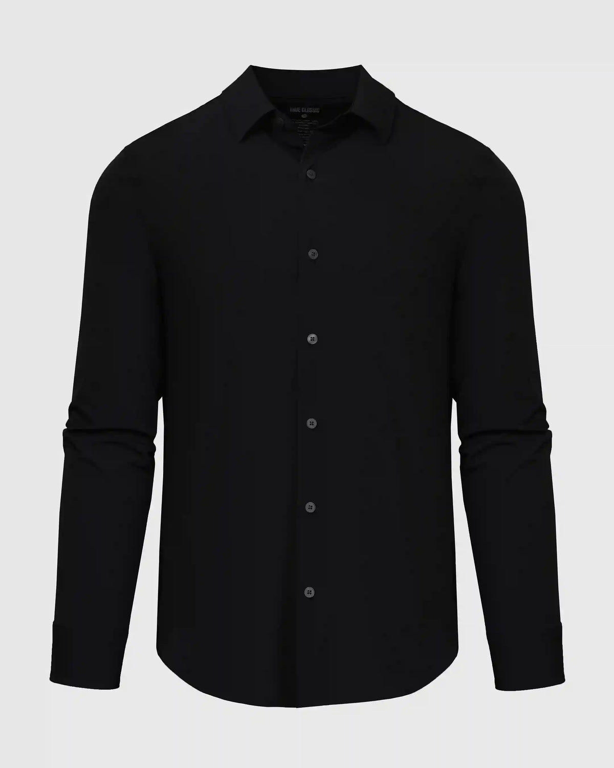 Black Lightweight Dress Shirt