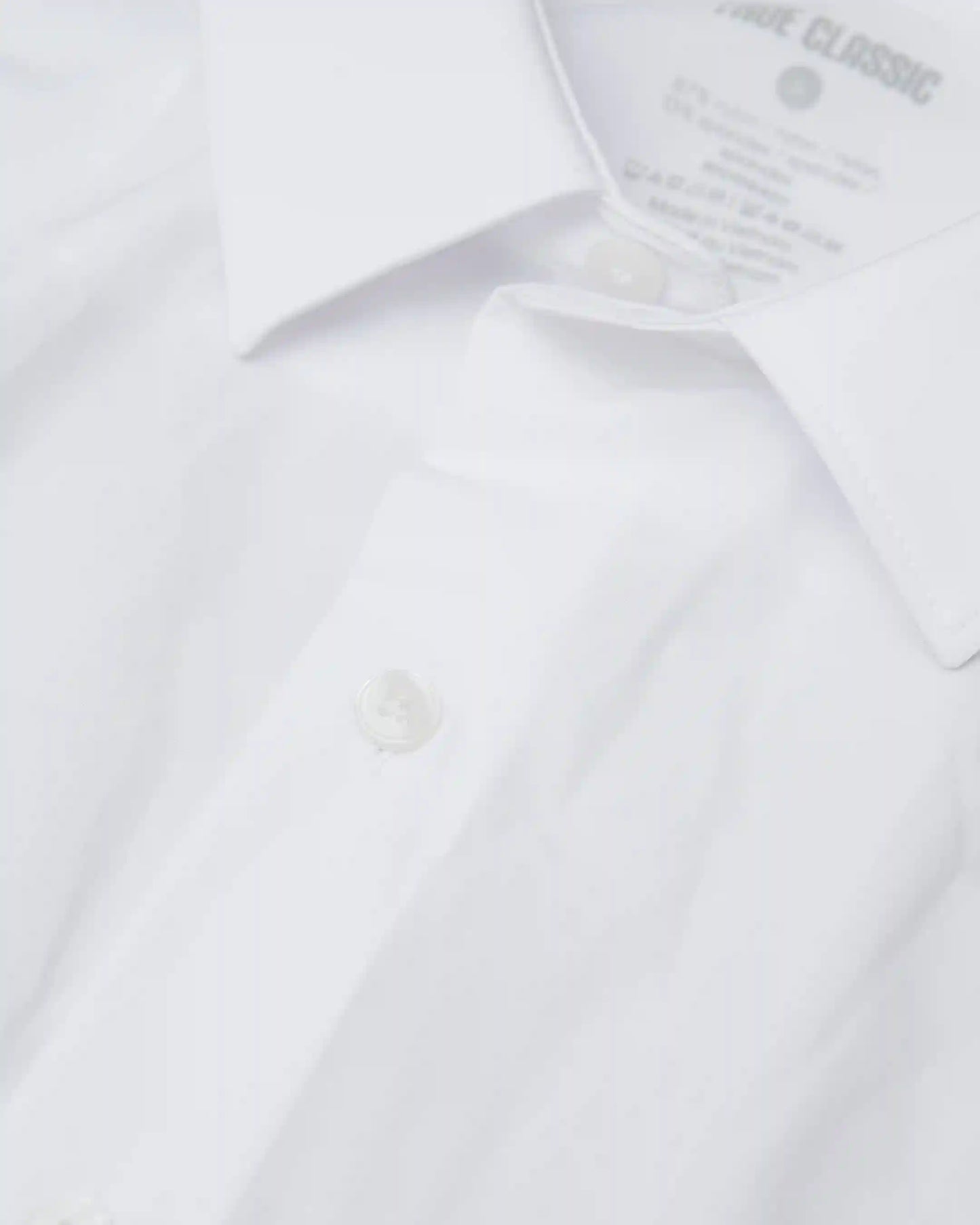 White Lightweight Dress Shirt