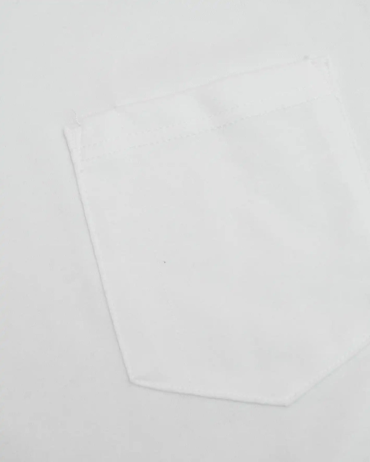 White Tall Heavyweight Long Sleeve Pocket Crew 4-Pack