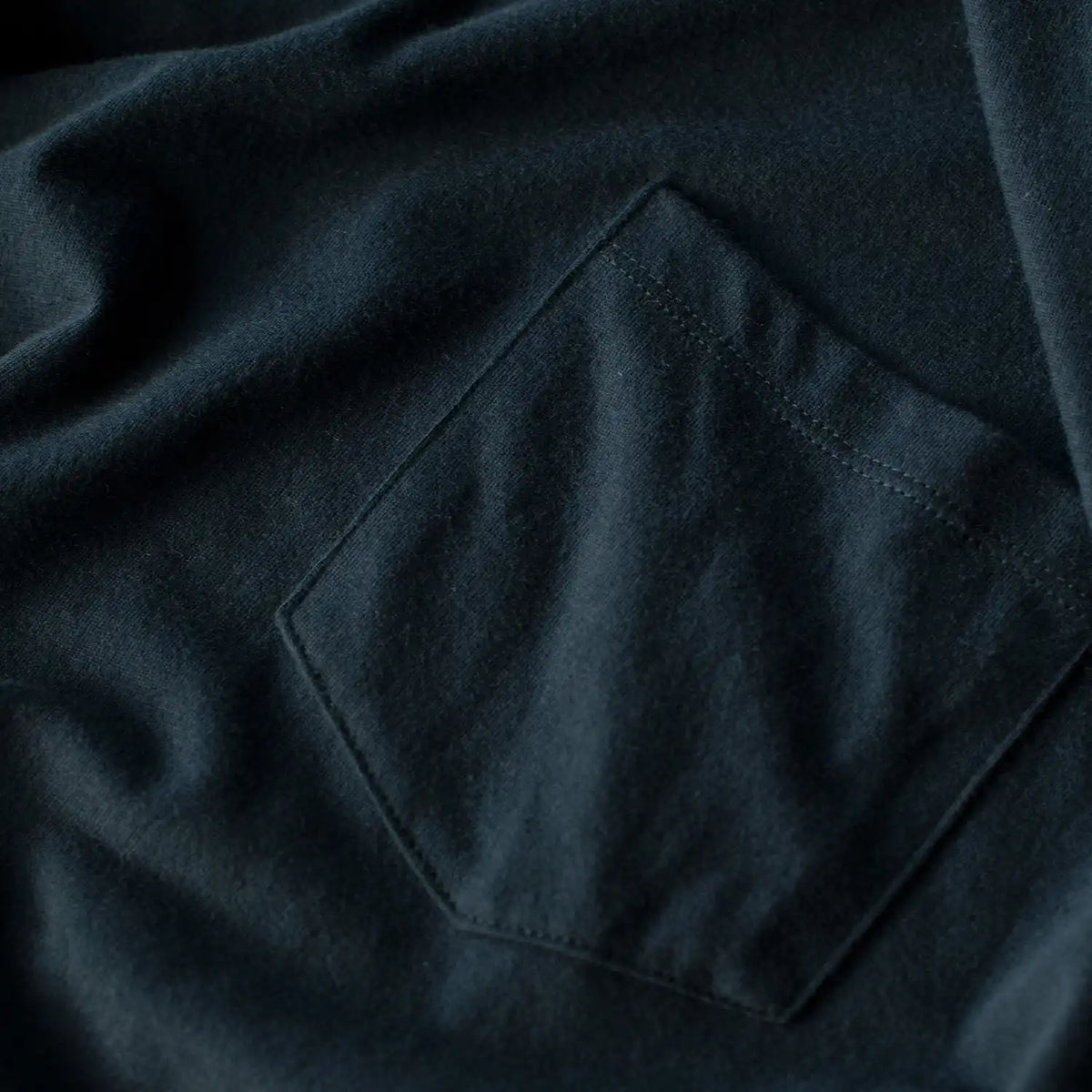 Navy Pocket Crew Tee