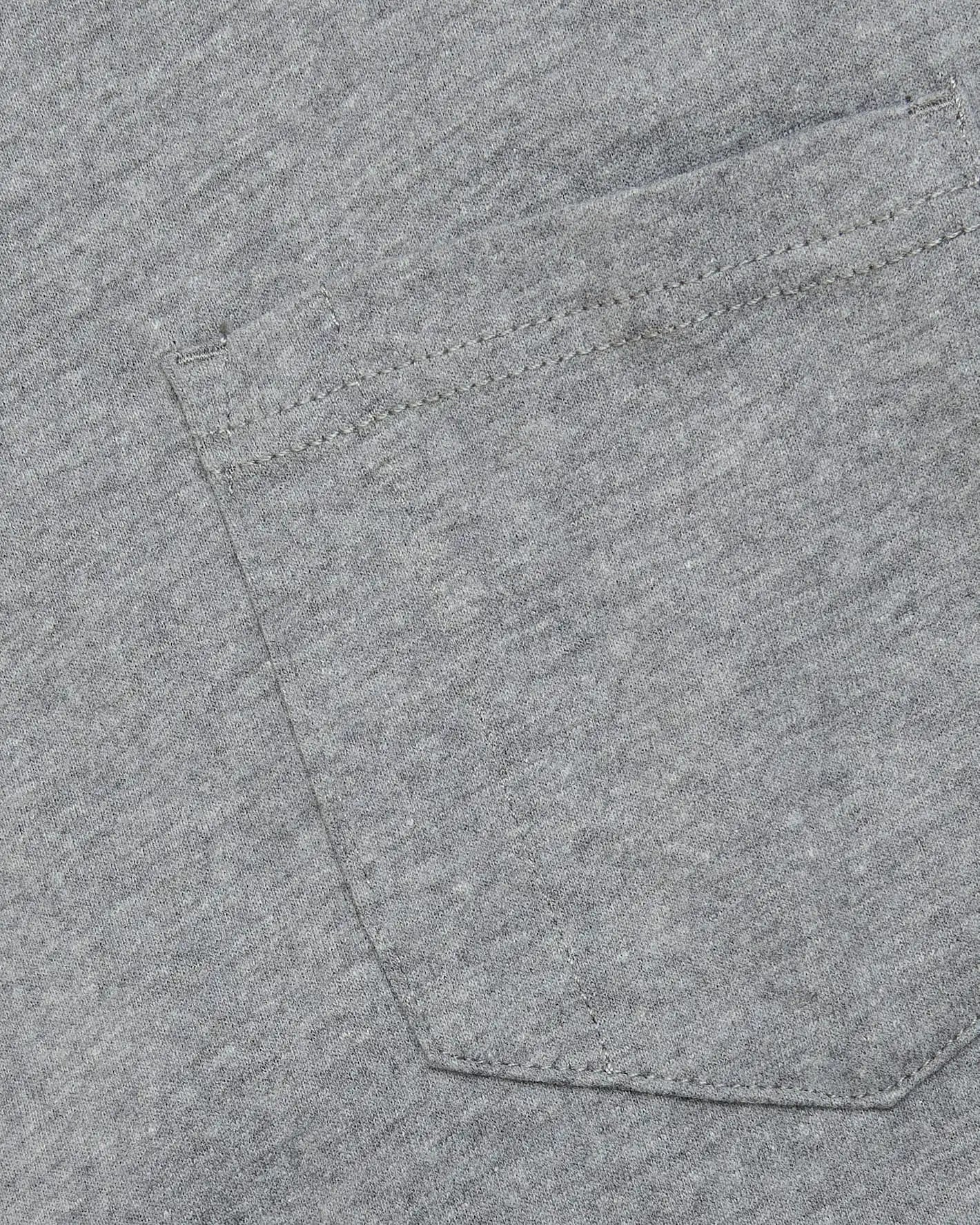 Heather Gray Heavyweight Pocket Crew