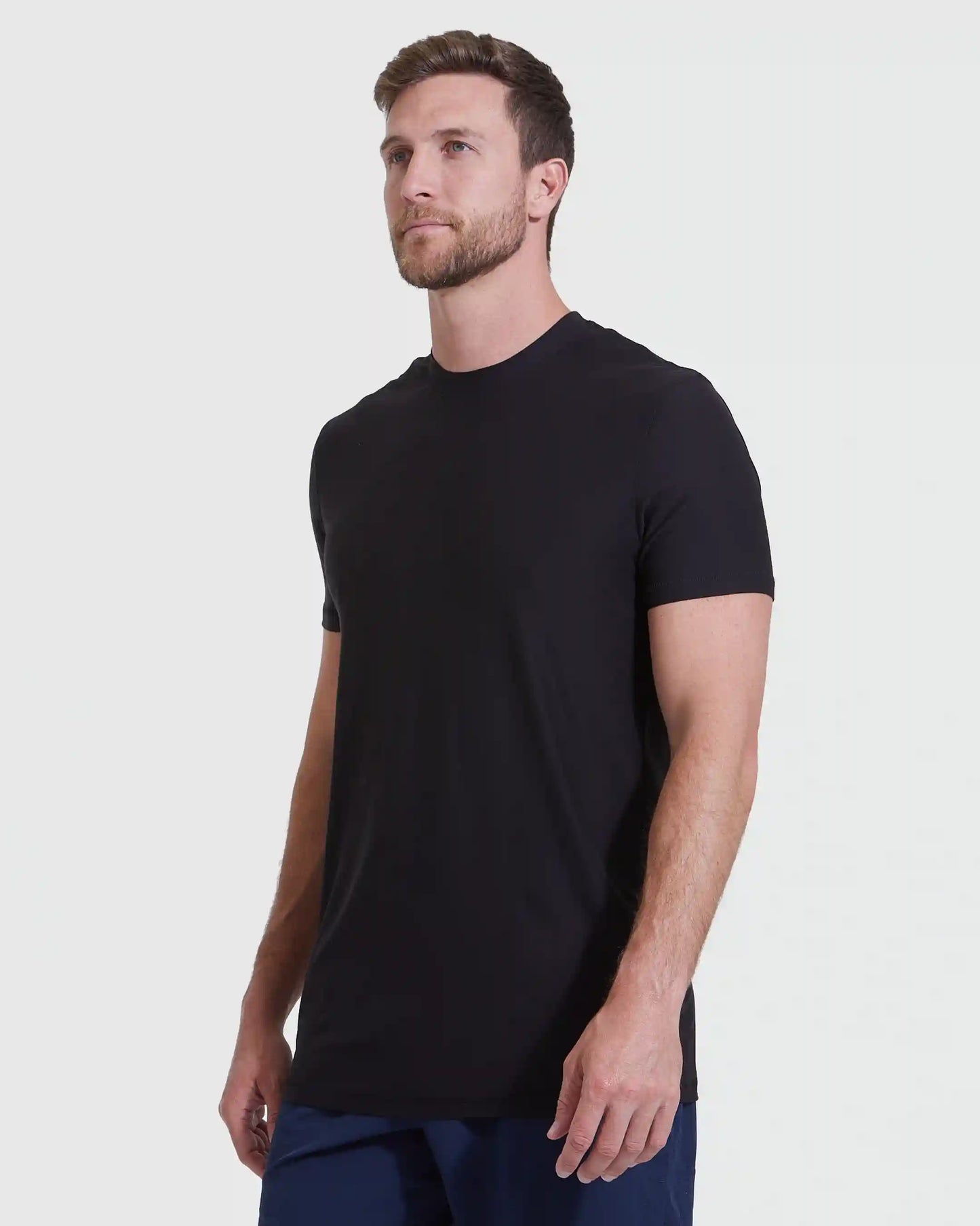 Black Tall Active Crew Neck 2.0