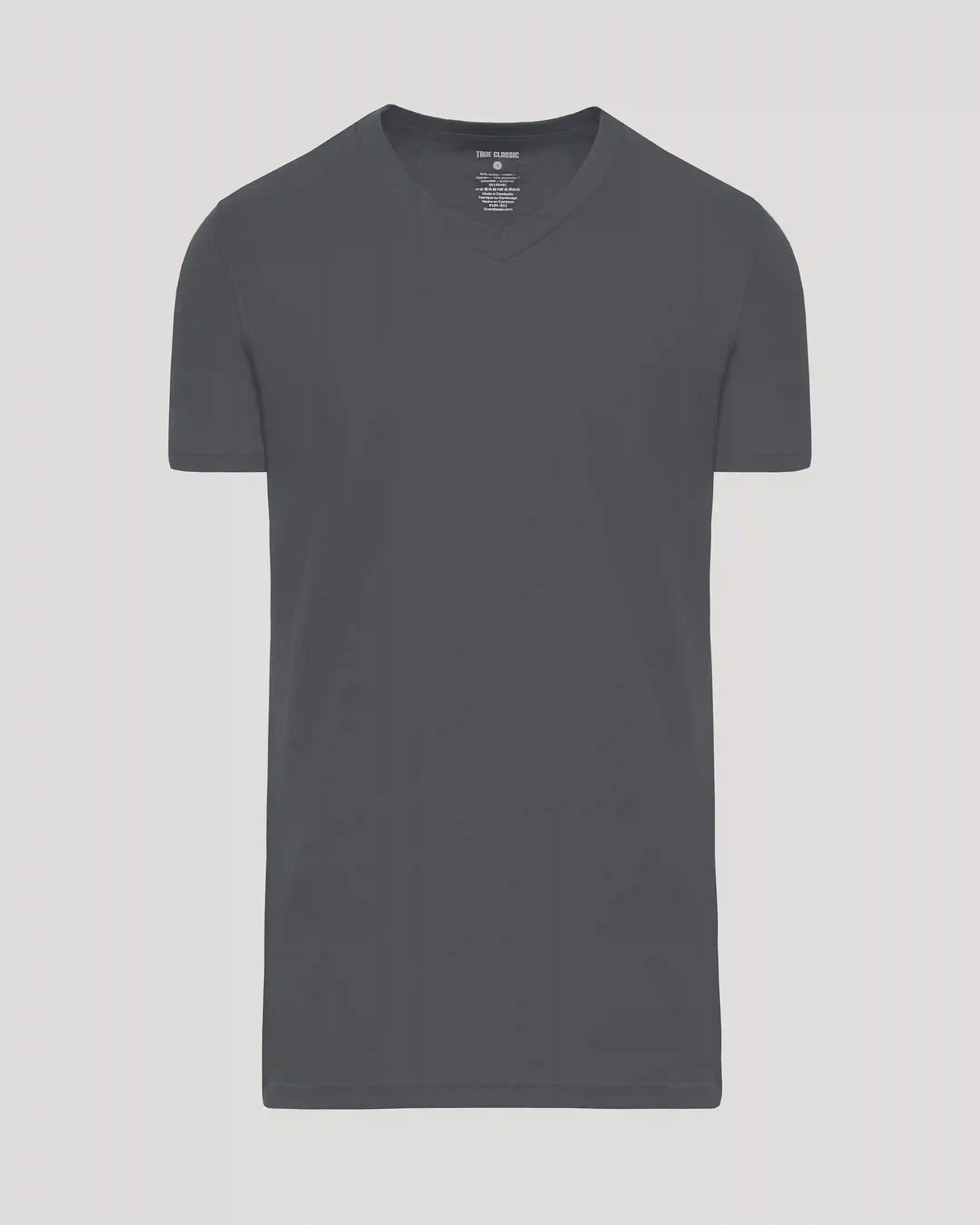 Carbon Tall Short Sleeve Classic V-Neck
