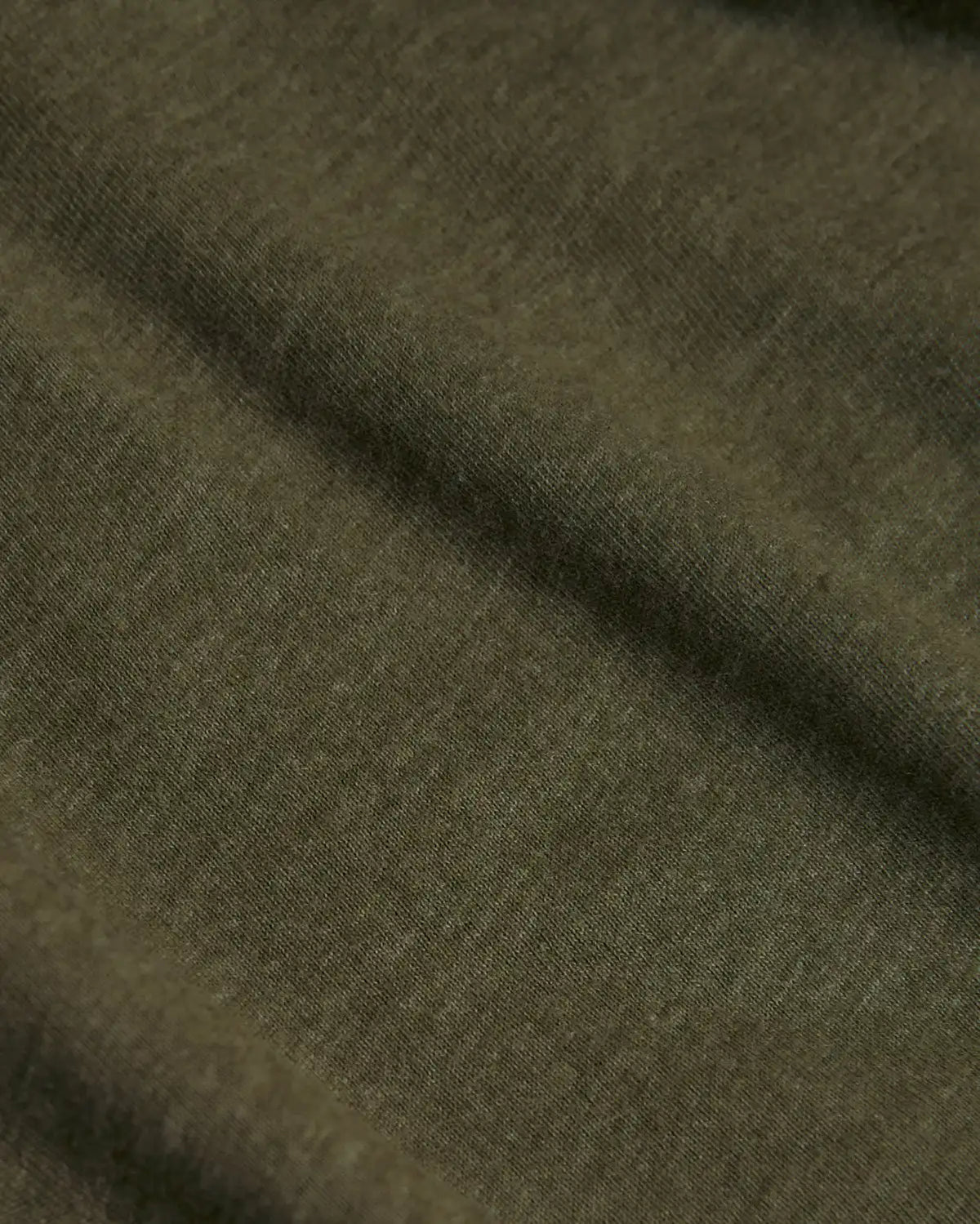 Heather Military Green Tall Short Sleeve Classic V-Neck