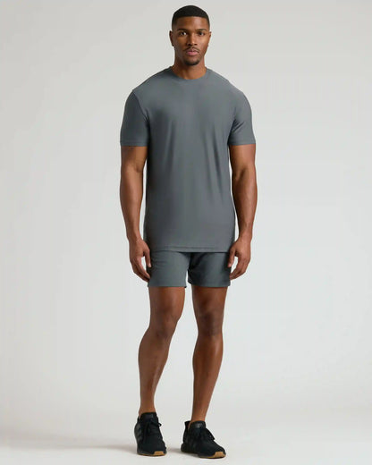 Carbon Tall Active Crew Neck 2.0