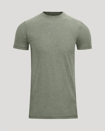 Heather Juniper Tall Active Crew Neck 2.0