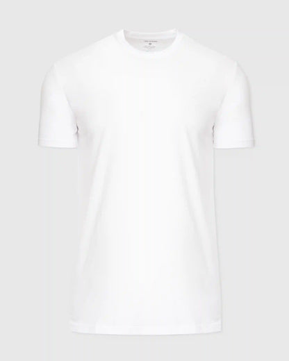 White Tall Active Crew Neck 2.0