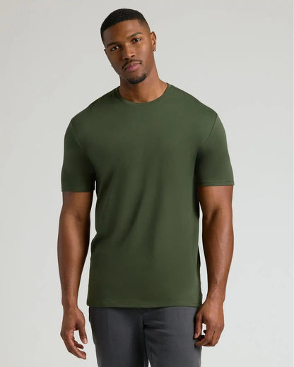 Grove Tall Pima Cotton Blend Crew