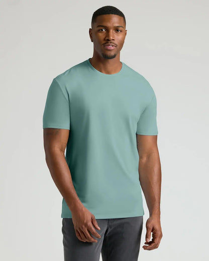 Tall Pima Cotton Blend Crew 4-Pack