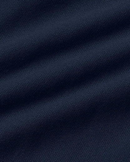 Navy Tall Active Curved Hem Crew