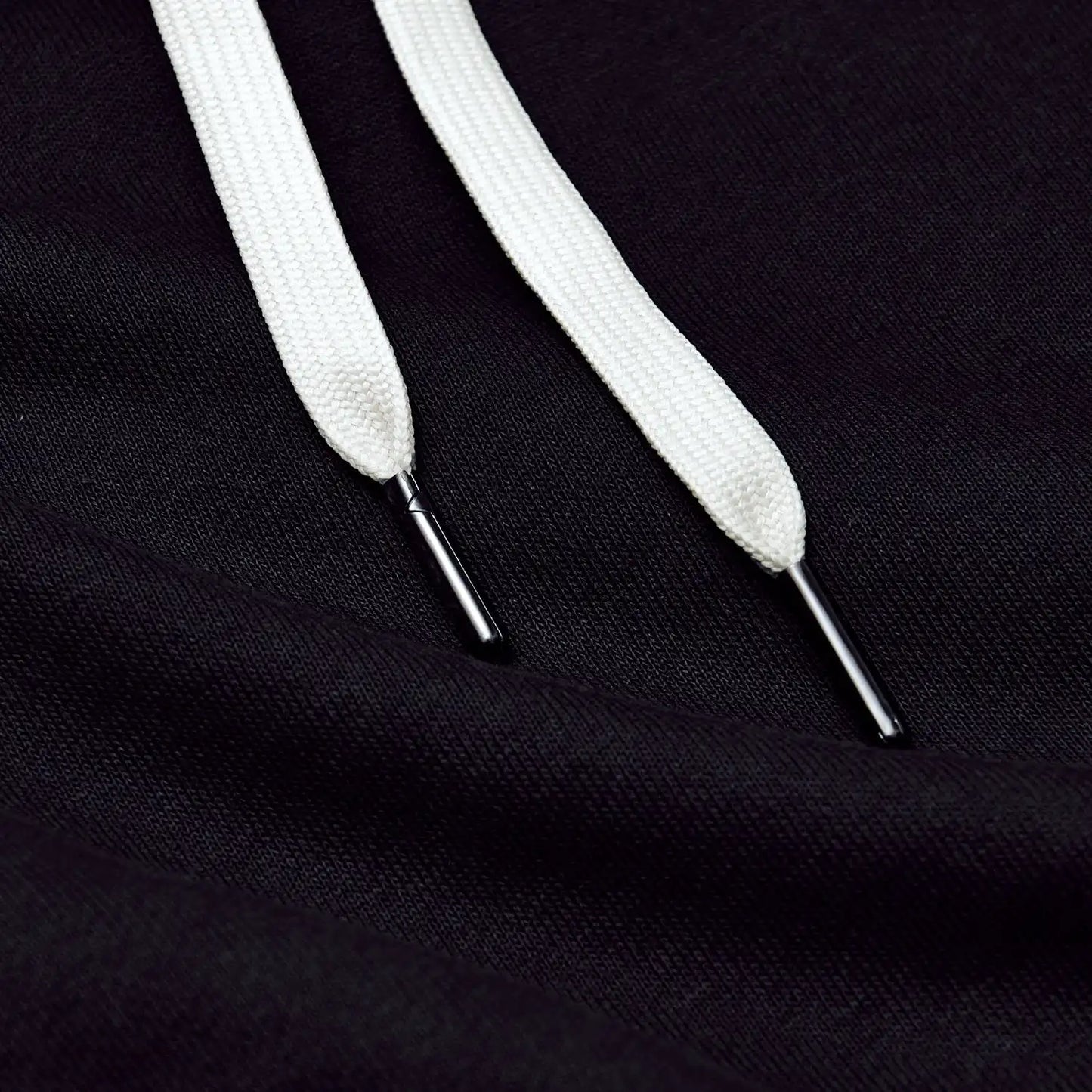 Black Fleece French Terry Pullover Hoodie