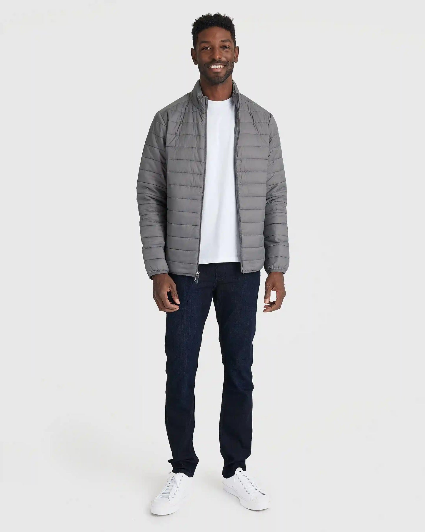 Gunmetal Puffer Jacket