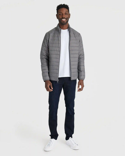 Gunmetal Puffer Jacket
