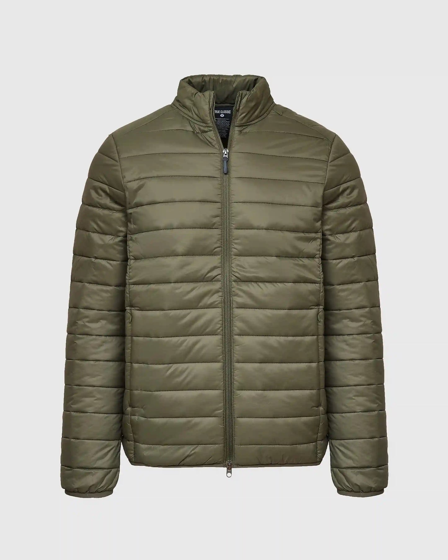 Military Green Puffer Jacket