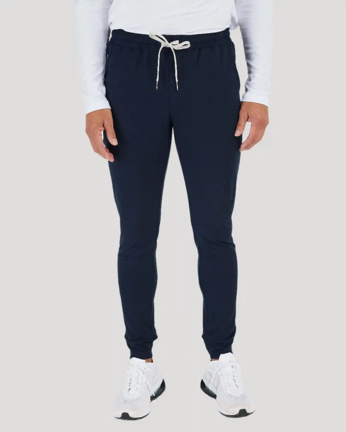 Navy Quarter Zip Fleece Sweatshirt & Jogger 2-Pack