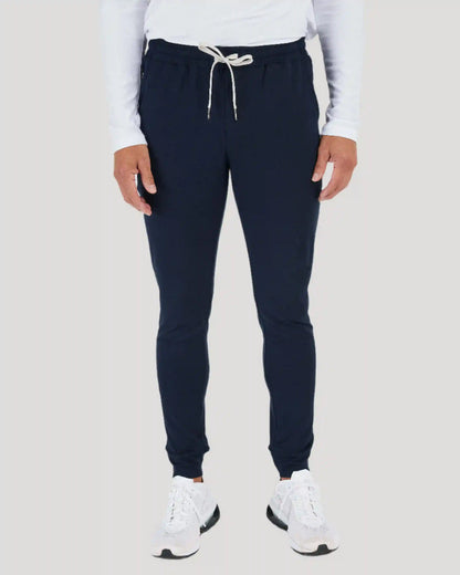 Navy Quarter Zip Fleece Sweatshirt & Jogger 2-Pack